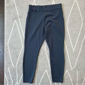 American Giant Navy Blue Ponte Stretch Skinning Legging Pants